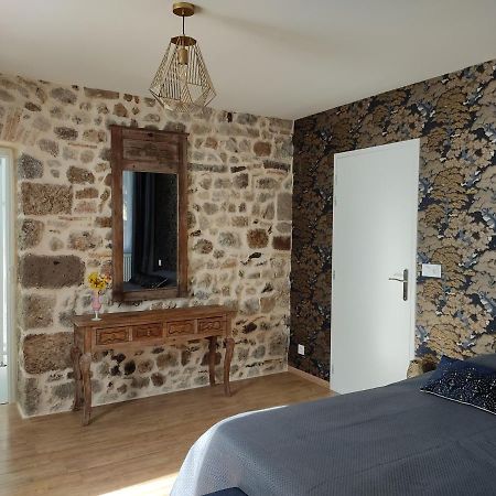 Chambres D'Hotes "Au Pied De La Bealiere" Montpezat-sous-Bauzon Luaran gambar